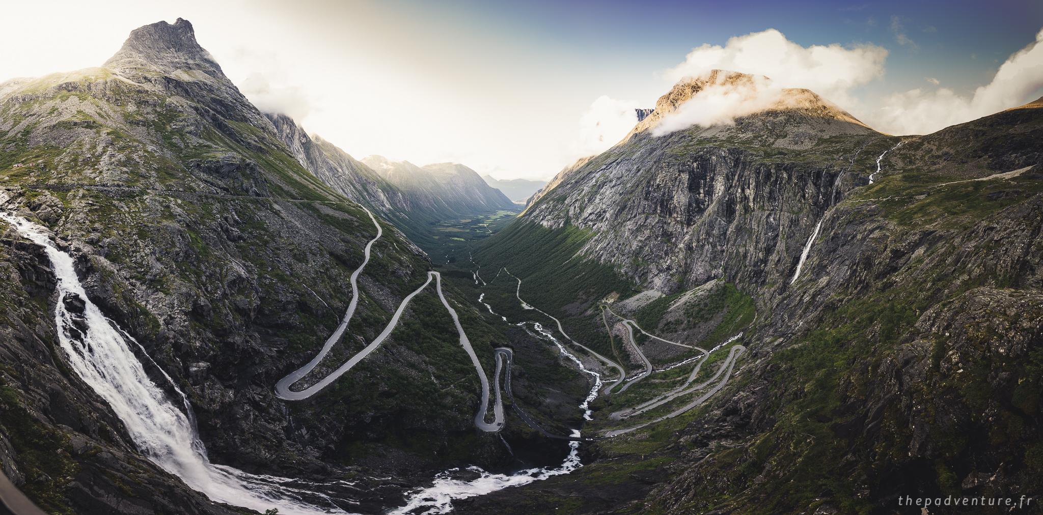 TROLLSTIGEN, ou l’échelle des Trolls