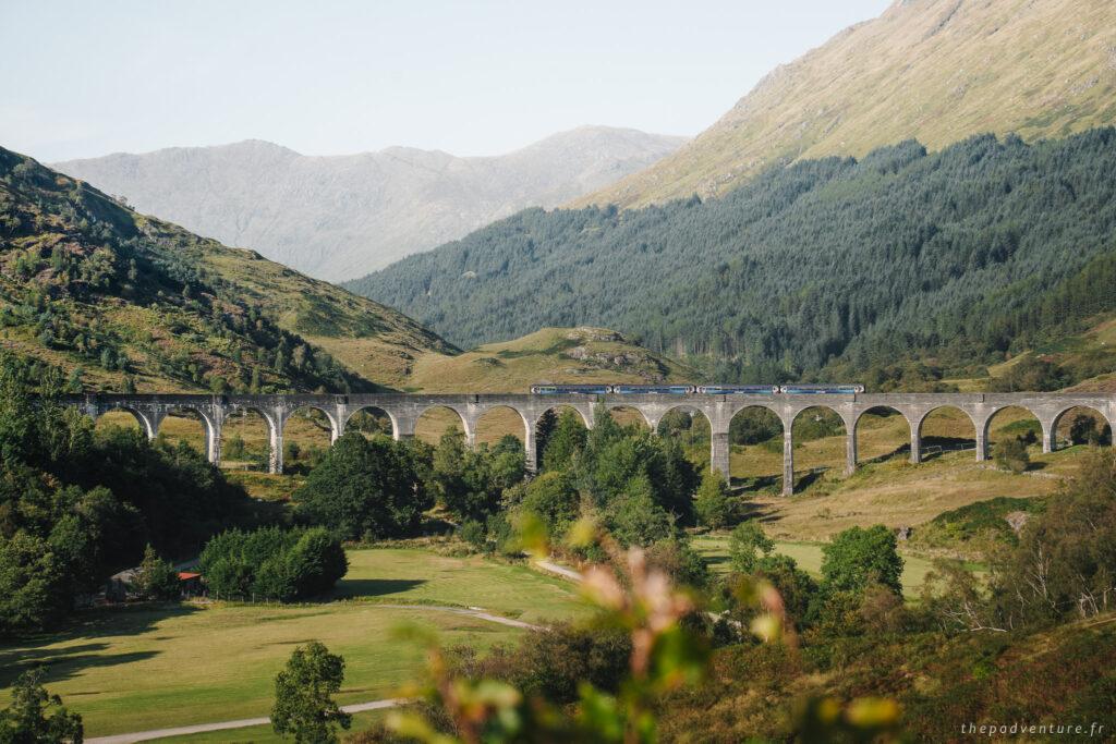 Point de vue officiel de puis Glenfinnan Viaduct