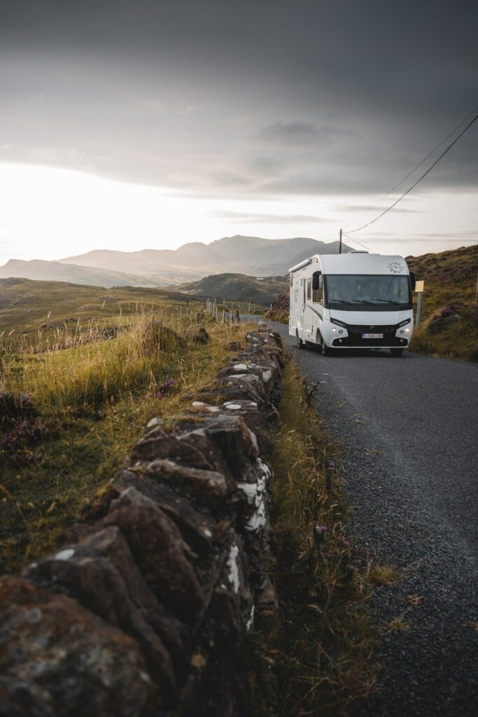 Camping-car en Écosse